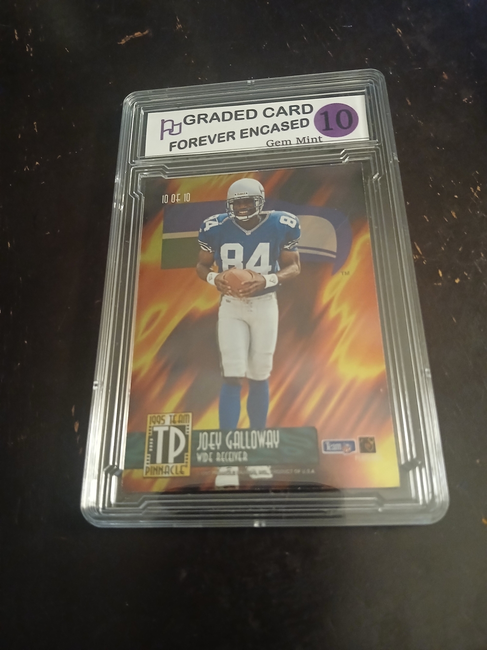 Joey Galloway /Michael Westbrook Rare Team Pinnacle Gem Mint 10